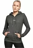 Miss Tee Damen Girl Gang Hoody Charcoal, XL