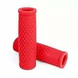 OcioDual Scooter Griffe, 2X Lenkergriffe für Elektroroller, E Scooter Griffe Kompatibel mit Xiaomi 1S, M365, Essential, Pro, Pro 2, E Scooter Accessories, Elektroroller-Zubehör, Rot