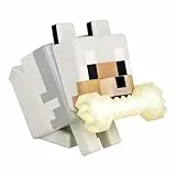 Paladone GloBuddies 3D-Farbwechsel-Licht Wolf aus Minecraft, offiziell lizenziertes LED-Nachtlicht, Tippen zum Ändern der Farbe, Gaming-Fanartikel, batteriebetrieben