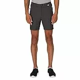 Regatta Herren Mountain II Wandershorts Board, Aschgrau/Schwarz, 33W
