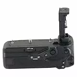 Hersmay BG-R20 Batteriegriff für Canon EOS R5 Mark II /R6 Mark II /R6 Mark III /R5/ R5C/ R6 Kameras, Synchronisation Aller Funktionen, fasst 2 LP-E6P-Akkus