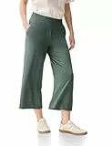 CECIL Damen B378995 Wide Leg Jersey-Hose, Balmy Khaki, XL / 24L