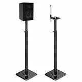 Mounting Dream 2 Stück Universal Höhenverstellbare Lautsprecherhalterung für Bose Polk JBL Sony Yamaha Satellitenlautsprecher 5 kg Tragkraft