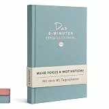 6-Minuten Tagebuch Erfolgsjournal PUR - Der #1 Tagesplaner für mehr Motivation & Erfolg - Undatiertes Journal Buch - Mit Journaling gelassener & fokussierter Ziele erreichen