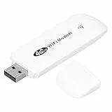 4G LTE USB Netzwerkadapter WLAN Hotspot Router Modem Stick, Netzwerkadapter Teilen Sich bis zu 10 WLAN Nutzer kompatibel mit Android