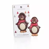 CHOCOLISSIMO - Weihnachtsschokolade - Pinguin aus Schokolade - Weihnachtssüßigkeiten, Schokolade Geschenk Weihnachten, Nikolaus Geschenke, Kinder, Mädchen, Junge, Mann, Frau, Frauen, Männer, Shoko