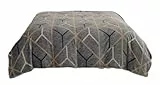 Kuscheldecke Geometrisches Muster 160x200 cm Winterdecke flauschig warme Tagesdecke Wohnzimmer Deko Sofadecke Bettdecke