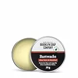 Brooklyn Soap Company Bartwachs, 50g - Beard Balm für Bartstyling von 3-Tage-Bart bis Vollbart - Starker Halt & leichter Glanz