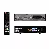 HUMAX Eco II HD+ Digitaler SAT Receiver, Digitaler Receiver für Fernseher mit Dolby Digital Plus Unterstützung, HD SAT Receiver mit HDMI & Scart, 12V-Netzteil ideal für Camping, Inkl. 6 Monate HD+