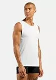 Odlo Unterhemd Herren Kurzarm Active F-Dry Light I Funktionsshirt I Funktionsunterwäsche Singlet Sportunterhemd I Herren