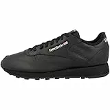 Reebok Unisex Classic Leather Sneakers, Core Black Core Black Pure Grey 5, 41 EU