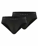 FALKE Herren Slip Daily Comfort Multipack M Sl Baumwolle atmungsaktiv 2 Stück, Schwarz Black 3000, L