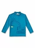 Sanetta Kinder UV Shirt blau Bagger | Praktisches und schützendes Badeshirt aus recyceltem Polyester für Jungen. Bademode für Kinder