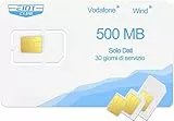 EIOTCLUB Prepaid SIM ohne Vertrag, SIM-Karte kompatibel mit Vodafone & Wind, nur Daten, für 5G/4G LTE Kamera & Kamera Jagd & 5G/4G Router und IoT-Geräte entsperrt