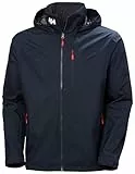 Helly Hansen Herren Crew Hooded Jacke, Marineblau, L