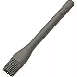 KAISER 2300669434 100% Silikon, spülmaschinengeeignet, Silikonpinsel hitzebeständig, feine Pinselborsten, für antihaftbeschichtetes Kochgeschirr, Grau