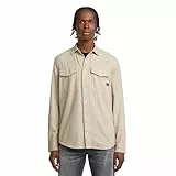 G-STAR Herren Marine Slim Hemd, Beige (dk Brick gd D24963-D454-D848), M