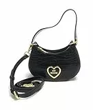 Love Moschino Damen Schultertasche, Schwarz