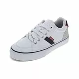 Levi's Unisex-Kinder Avery Sneaker, Weiß/Grau