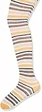 Playshoes Mädchen Geringelt Strumpfhose, Beige (original 900), 86-92