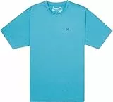 Hurley Herren Evd Hybrid UPF Ss Rash-Guard-Shirt, Tahiti-Blaugrün, XL