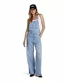 G-STAR RAW Damen Straight Leg Latzhose, Blau (sun faded cloudburst D24398-D536-G339), L