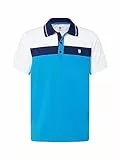 K-Swiss Performance Herren Polo Core Team Block Poloshirt, blau, M