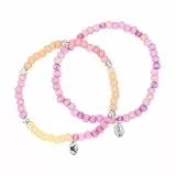 Prinzessin Lillifee Armband Edelstahl Mädchen Kinder Armschmuck, 15 cm, Mehrfarbig, Kommt in Schmuck Geschenk Box, 2101035