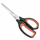 Arcos Serie Prochef - Küchenschere - Klinge Edelstahl 215 mm - HandGriff Polypropylen Farbe Schwarz und Rot