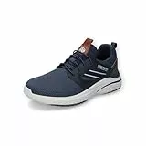 Dockers by Gerli Herren Low-Top Sneaker, Männer Halbschuhe,Freizeitschuhe,Turnschuhe,Laufschuhe,schnürschuhe,Business,Navy/braun,43 EU