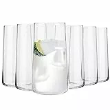 Krosno Highball-Saftglas, 540 ml, Kollektion Avantgarde, perfekt für Zuhause, Restaurants, Partys, spülmaschinenfest, 6 Stück