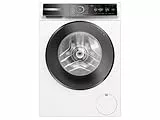 Bosch WGB244040 Serie 8 Smarte Waschmaschine, 9 kg, 1400 UpM, Made in Germany, Active Water Plus Energie- und Wasserersparnis, Iron Assist Dampf zum Entknittern, Mini Load