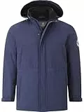 Jan Vanderstorm Herren Funktionsjacke Vico Jacke | Winddicht, Wasserabweisend | Mit Kapuze | Große Größe 54-82 royalblau, 5XL (XXXXXL) - 72