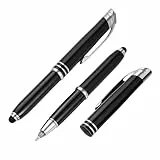 STOBOK Beleuchtete Spitze Stift Kugelschreiber LED Stift mit Licht Licht Up Penlight für Schriftlich in Der Dunkelheit 2Pcs (Schwarz)