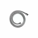hansgrohe Isiflex - universal Duschschlauch 2,00 m, mit Verdrehschutz, flexibler Brauseschlauch mit Knickschutz, inkl. Dichtungsringe, Chrom