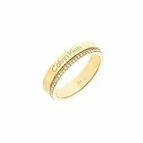 Calvin Klein Ring für Damen Kollektion MINIMAL LINEAR mit Kristallen - 35000201D