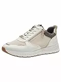 Tamaris Damen Sneaker Low, beige, 39 EU
