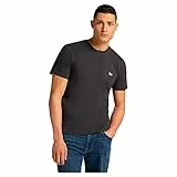Lee Herren PATCH LOGO TEE T-shirts, WASHED BLACK, L