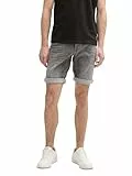 TOM TAILOR Herren 1044974 Bermuda Jeans Shorts, 10218 - Used Light Stone Grey Denim, 32 EU