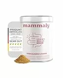mammaly Lucky Belly Futtertopping für Hunde - Magen Darm Pulver & Topping mit Probiotika bei Durchfall & sensibler Verdauung - 150g inkl. Messlöffel, Konzentrat bis 2 Monate Reichweite