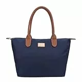 Gallantry Paris Damen Shopper | Handtasche - Shopper - Wochenendtasche - Strandtasche | Lederoptik | Gallantry Paris Damen Hand- und Schultertasche (D.Blauw)