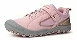 Mishansha Mädchen Trekkingschuhe Kinder Wanderschuhe Laufschuhe Pink 26