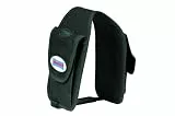 hünersdorff Satteltasche für Doppelkanister Profi 6+3L mit Platz für Werkzeug und Sicherheits-Einfüllsystemen, ideal für freies Arbeiten mit Motor-Kettensägen, aus Nylon, schwarz, 290g