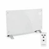 Klarstein Elektroheizung, Konvektor-Heizung Freistehend oder Wandmontage, Mobile Energiesparend, Leise , Standgerät Heizkörper mit Thermostat, 2000 Watt