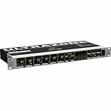 Behringer ULTRAZONE ZMX8210 Professioneller 8-Kanal-3-Bus-Mic/Line-Zonen-Mixer mit Fernbedienung und Link-Anschlüssen