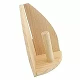 Luqeeg Beerenpflücker-Werkzeug aus Holz, 10–12 Mm Schlitz, Blaubeer-Erntewerkzeug, Stachelbeer-Ernteschaufel mit Griff Blaubeerpflücker-Schaufel Obstpflücker-Schaufel für den Bauerngarten
