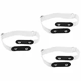 GALPADA 3St fauler Gürtel elastischer gürtel elastischer taillengürtel kurze Hose Sommer-Shorts elastischer Hüftgurt Schnallenloser Gürtel Damen Rock Gummiband die Faulen Männer und Frauen