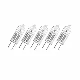 Osram 5er Pack Halostar Starlite 64415 S 10 Watt 12 Volt G4 warmweiß 2800 Kelvin | Halogen-Stiftsockellampe dimmbar | 130 Lumen