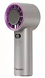 Verbatim Cool'n'Go IceTouch Handheld Fan Grey/Purple, 32342