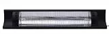HENDI Heizstrahler, Bola, Infrarot, mit Fernsteuerung, heizt bis zu 32 m², Wandmontage, Infrarotstrahler, Standheizstrahler, Terrassenheizer, 230V/2500W, 912x185x(H)174mm, Aluminium, Schwarz